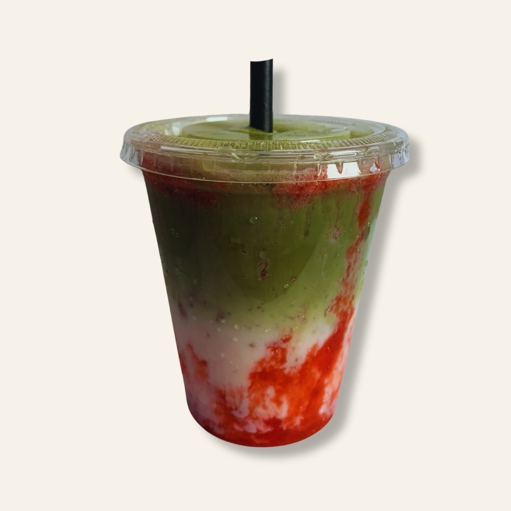 Iced Strawberry Matcha