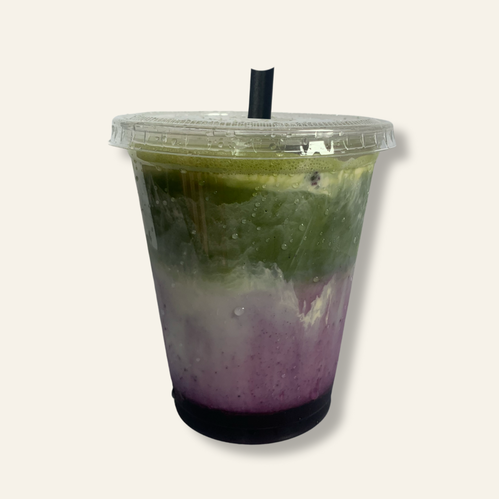 Iced Blueberry Matcha