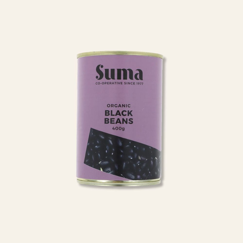 Suma Organic Black Beans 400g