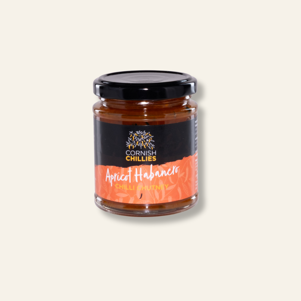 Cornish Chillies Apricot Habanero Chilli Chutney