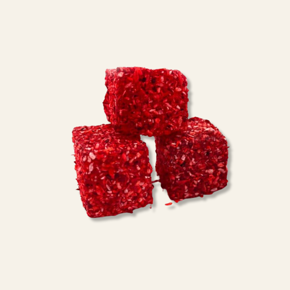 Coconut Cherry Turkish Delight (10 pieces)
