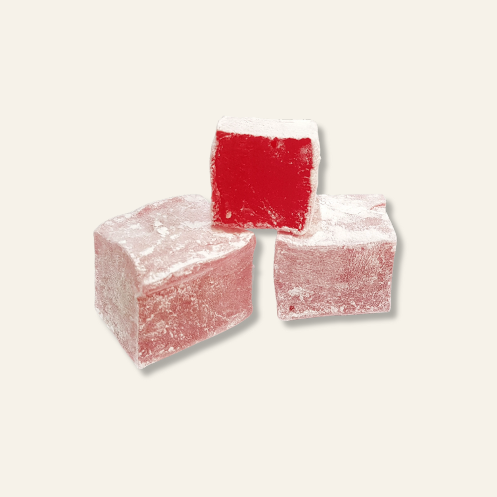 Sour Cherry Turkish Delight (10 pieces)