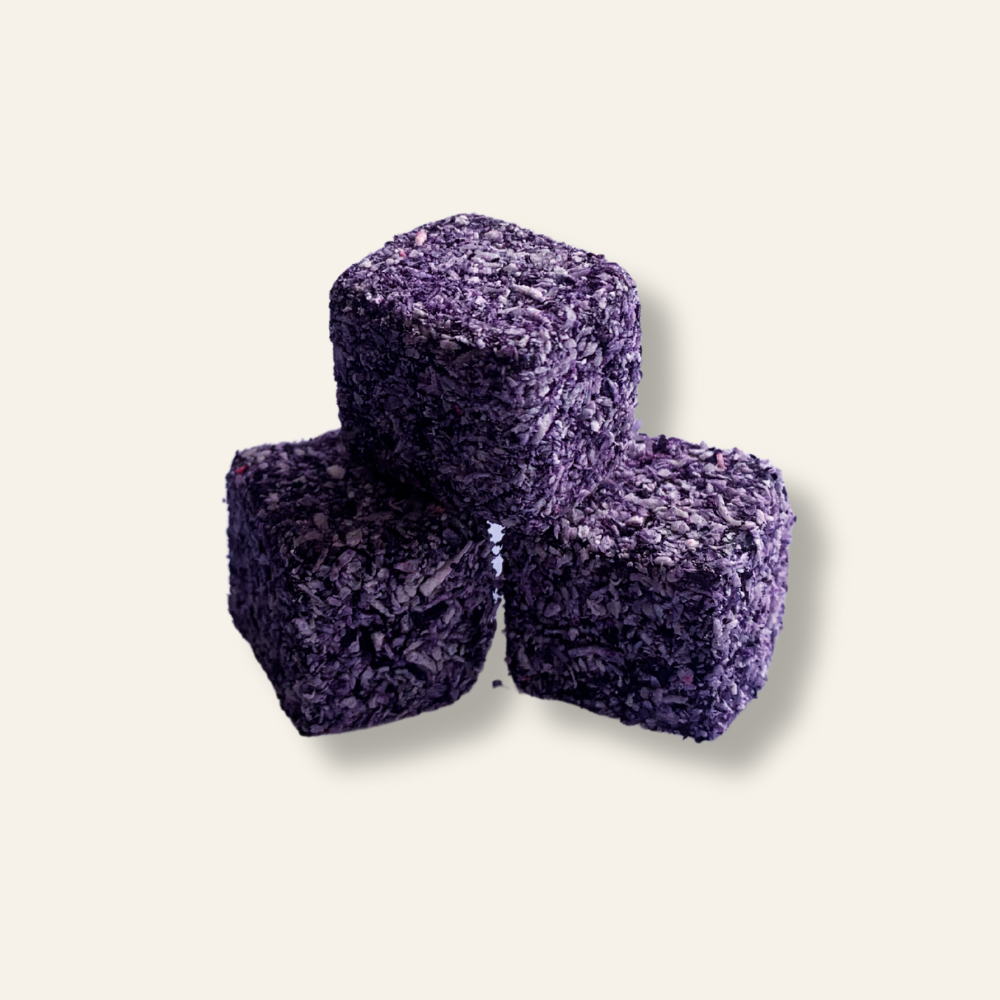 Coconut Violet Turkish Delight (10 pieces)