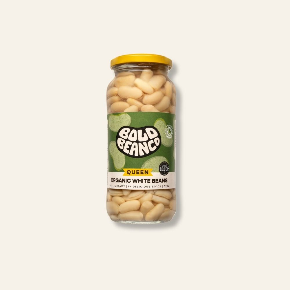 Bold Bean Co Organic White Beans 570g