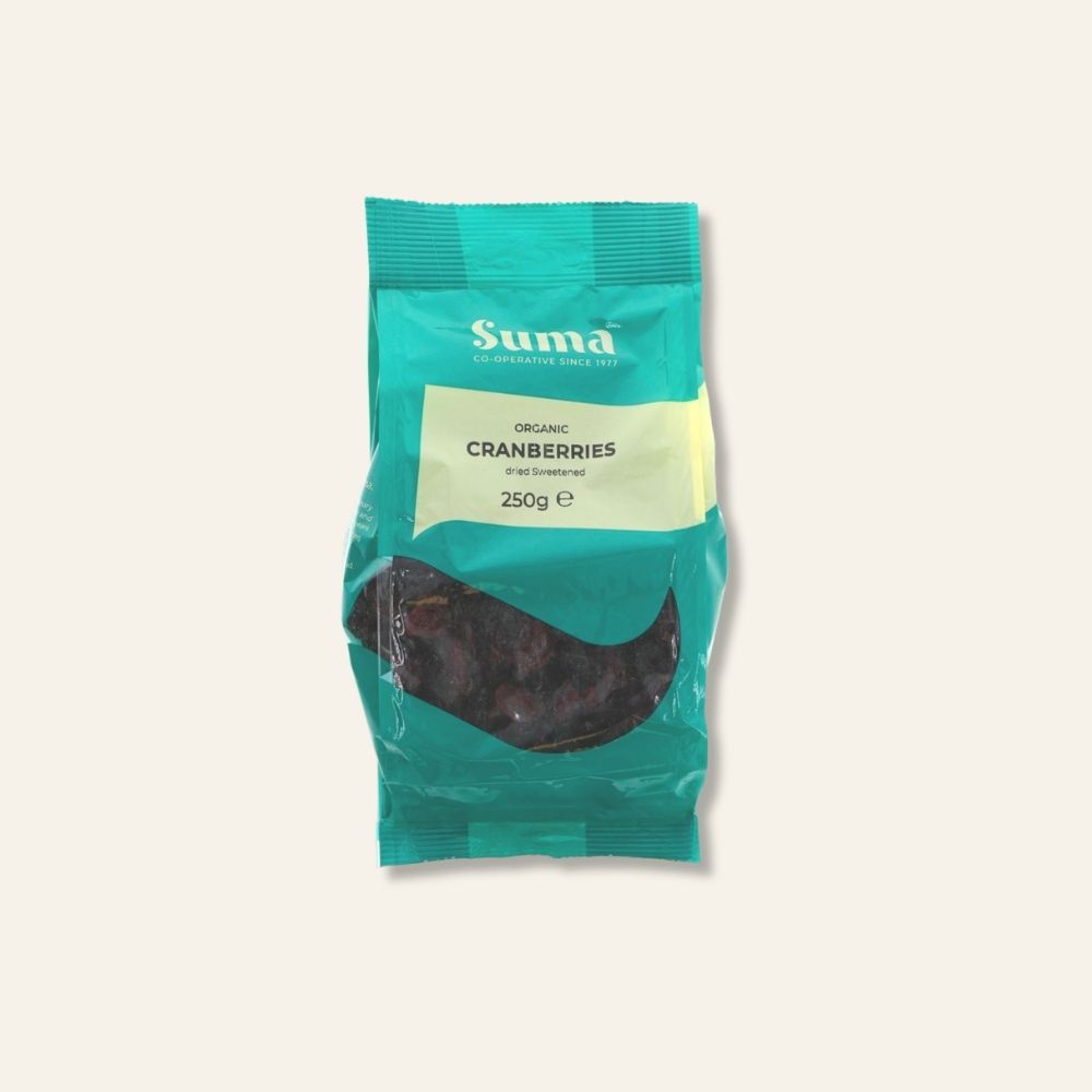 Suma Organic Cranberries 250g