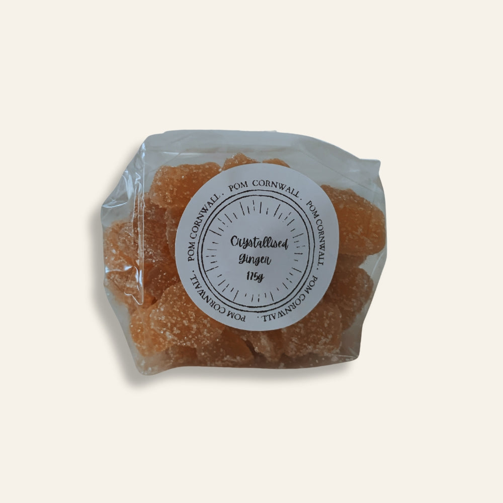 POM Crystallised Ginger 125g