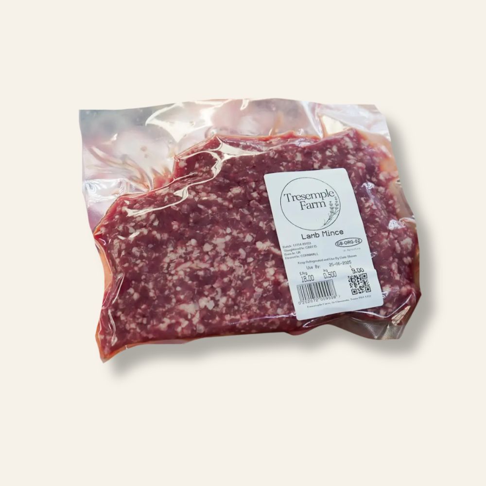 Tresemple Farm Organic Lamb Mince