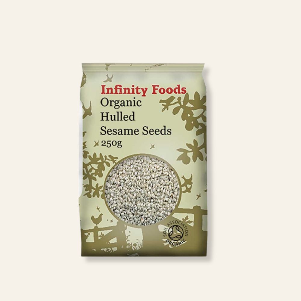 Infinity Foods Organic Hulled Sesame Seeds 250g