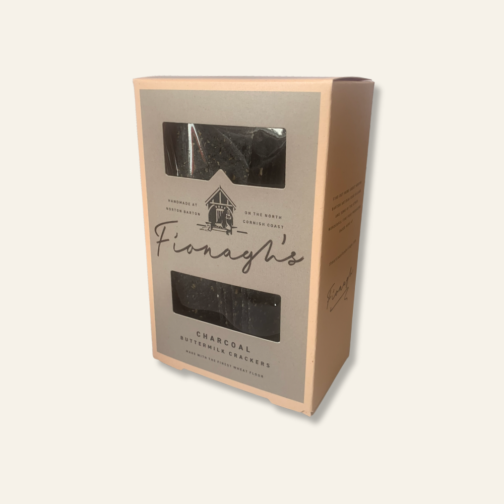 Fionagh’s Charcoal Buttermilk Sourdough Crackers