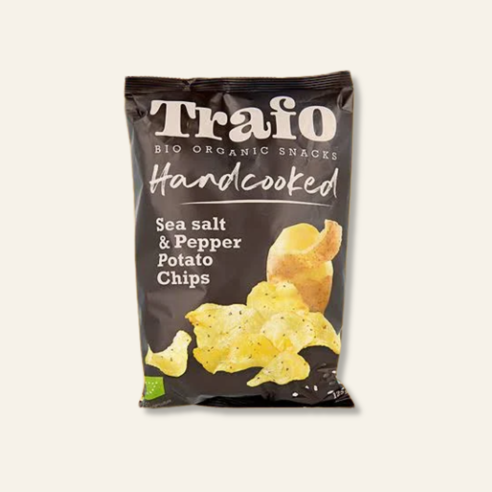 Trafo Sea Salt & Black Pepper Crisps 125g