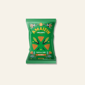 Amaizin Organic Family Bag Natural Corn Chips 150g