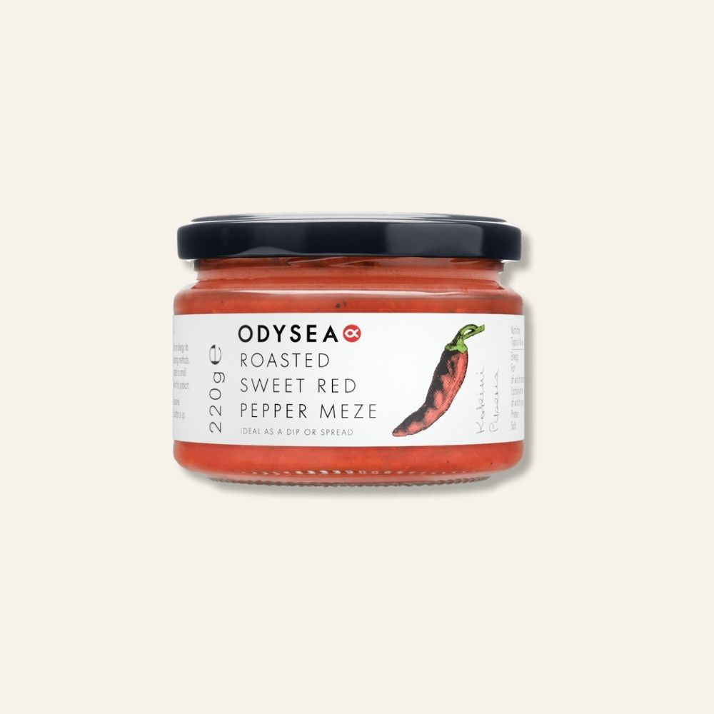 Odysea Roasted Sweet Red Pepper Meze 220g