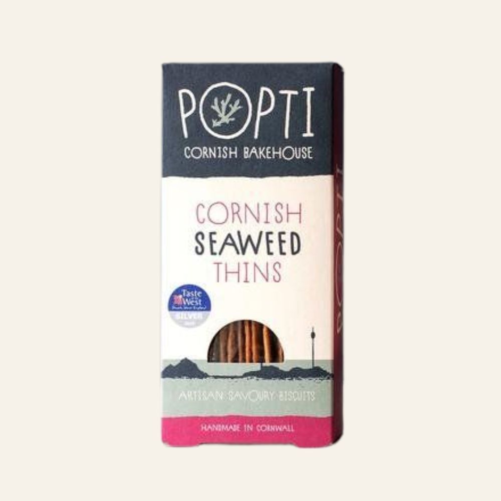 Popti Seaweed Savoury Biscuits 120g