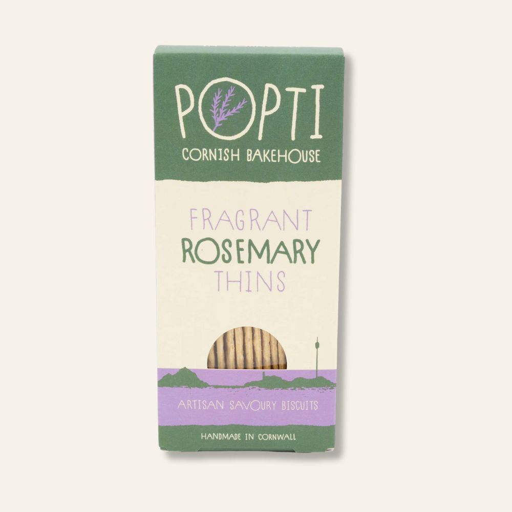 Popti Fragrant Rosemary Thins 120g