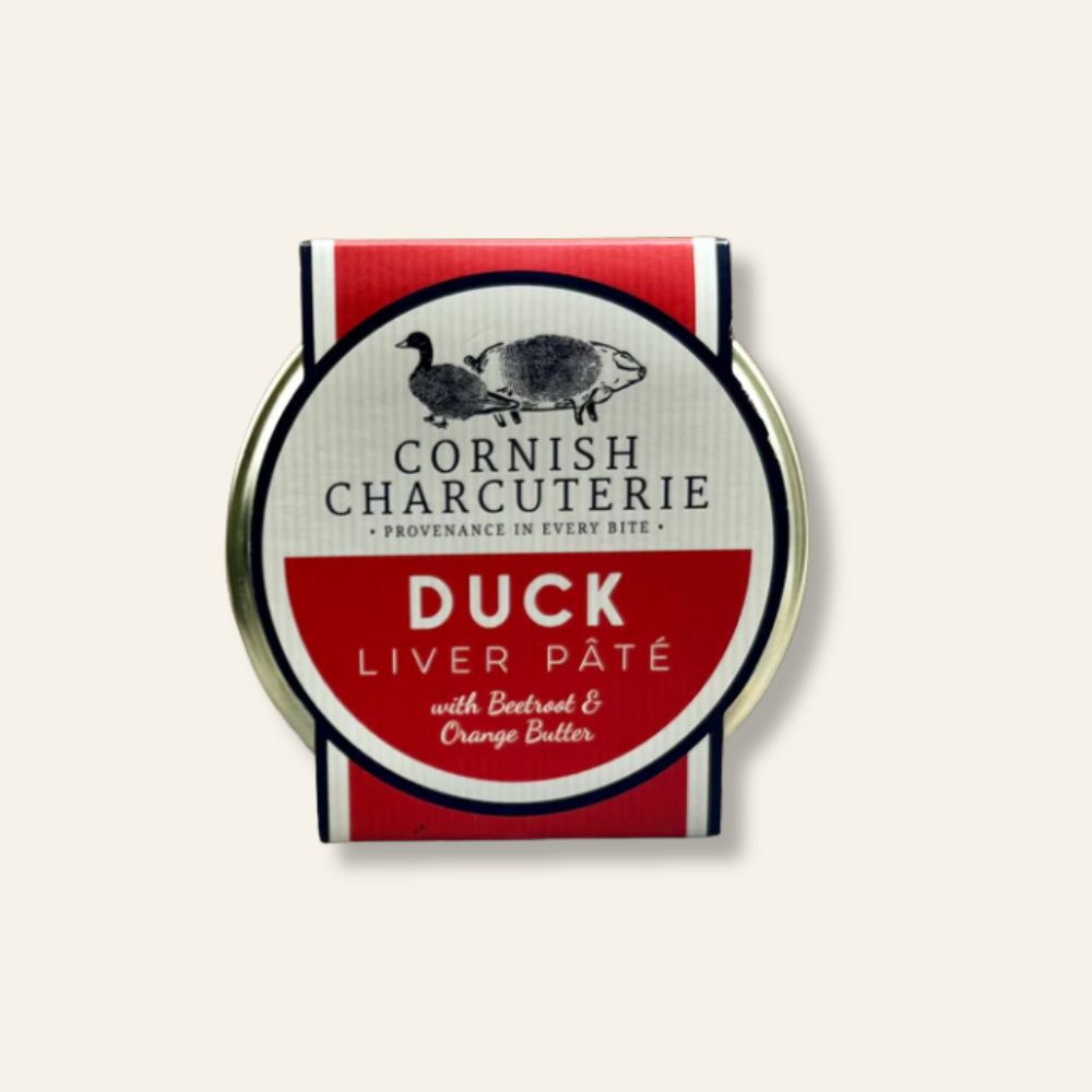 Cornish Charcuterie Duck Liver Pâté with Beetroot & Orange 125g