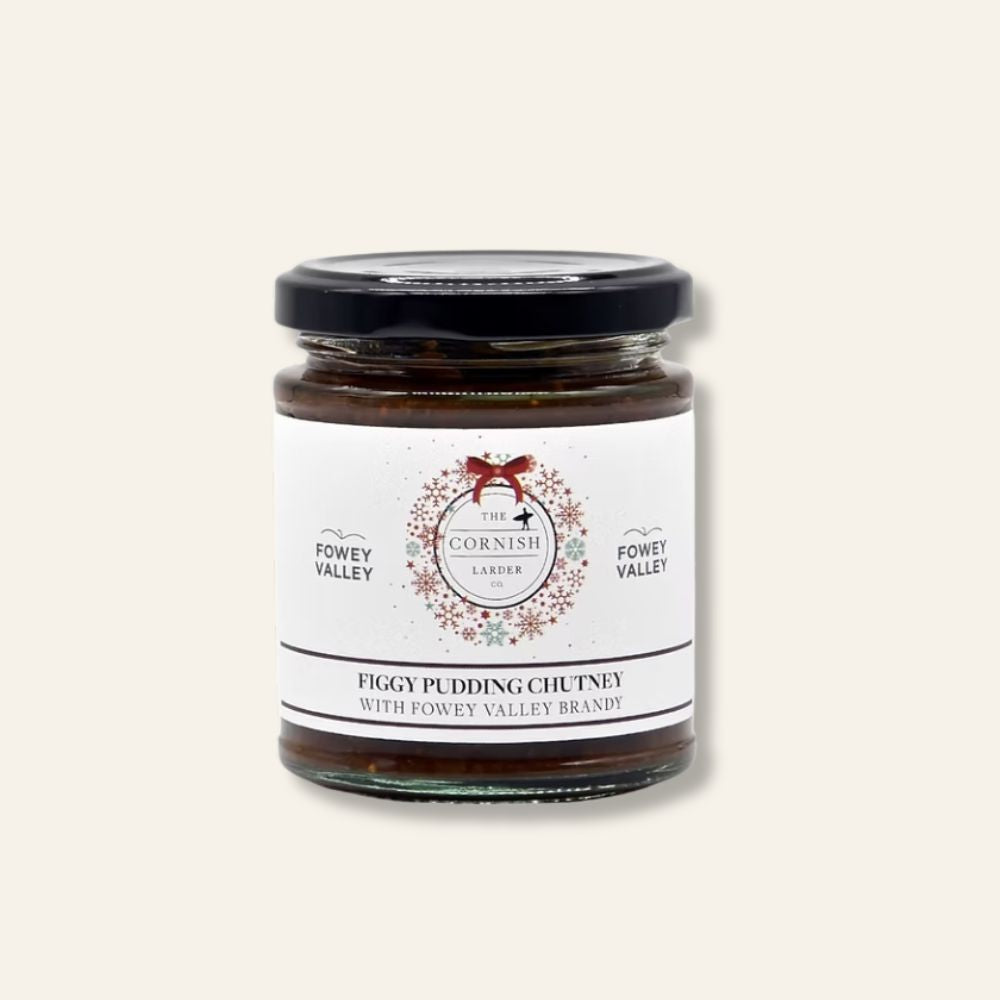 The Cornish Larder Figgy Pudding Chutney with Fowey Valley Brandy