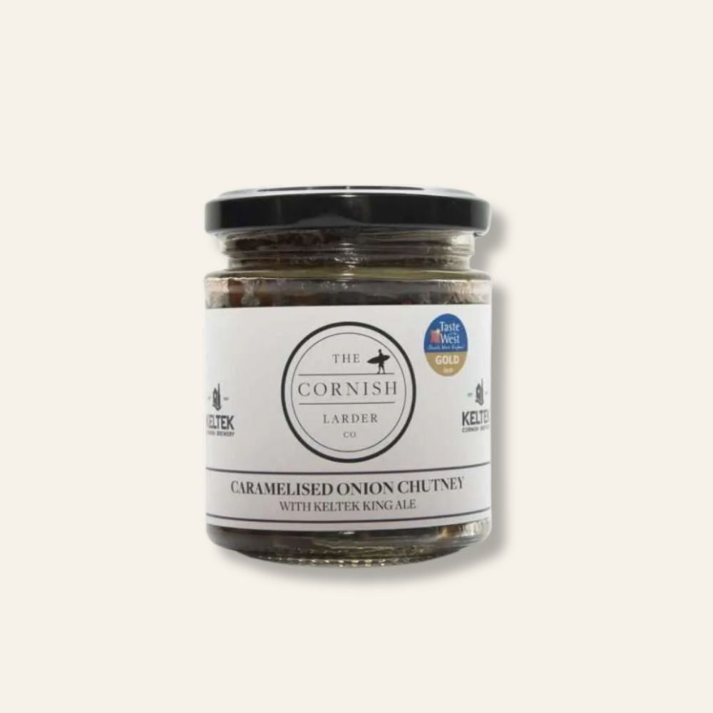 The Cornish Larder Caramelised Onion Chutney with Keltek King Ale