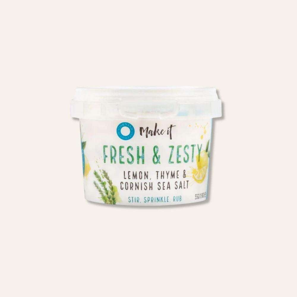 Cornish Sea Salt Fresh & Zesty 55g