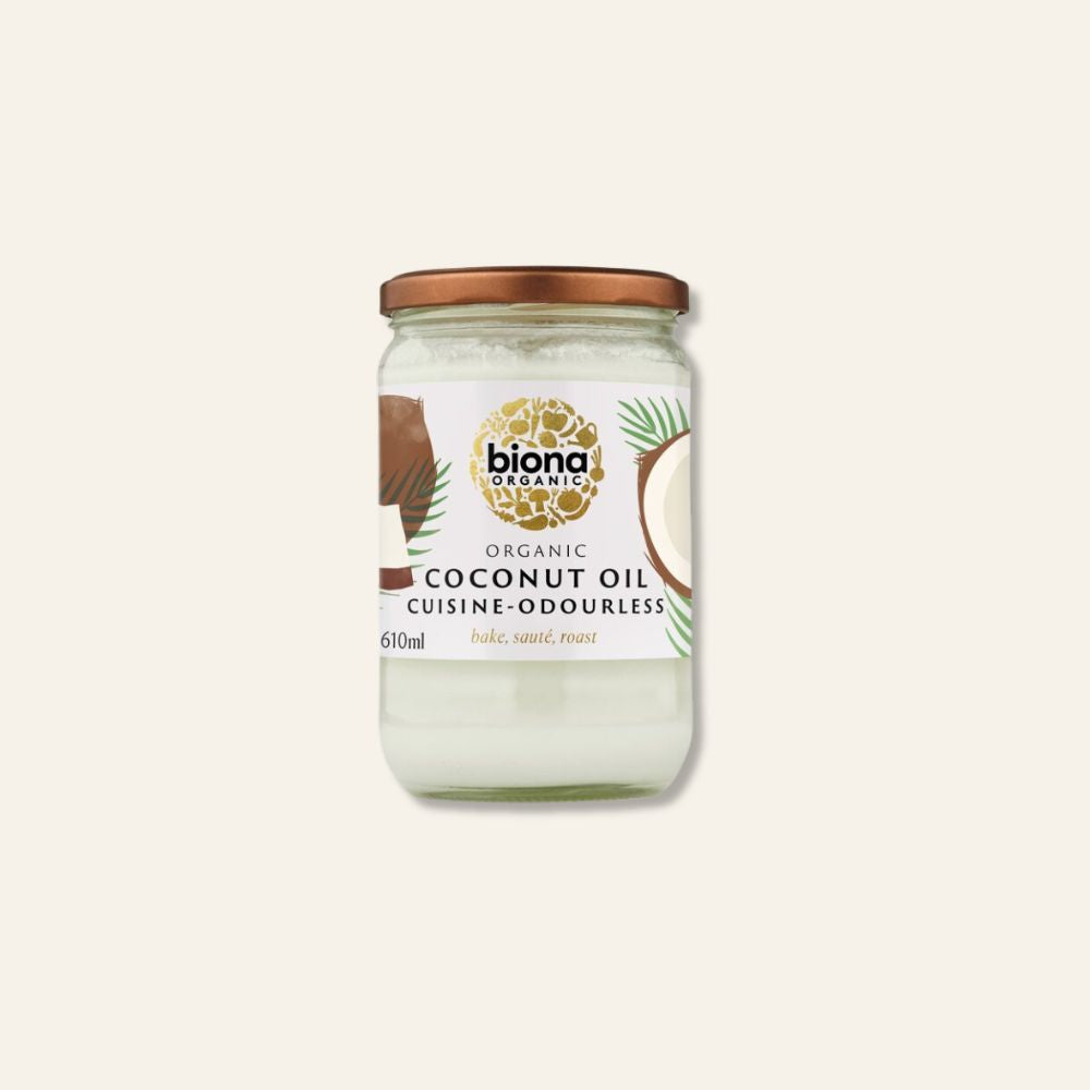 Biona Organic Mild & Odourless Coconut Oil, 610ml
