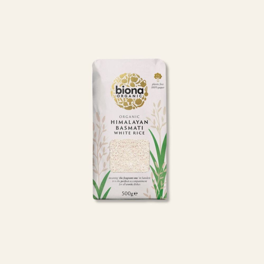 Biona Organic White Basmati Rice 500g