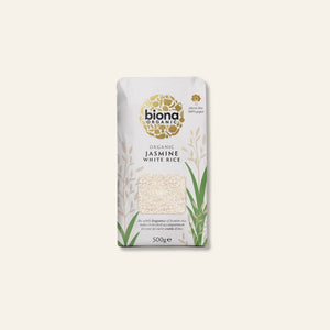 Biona Organic White Jasmine Rice 500g
