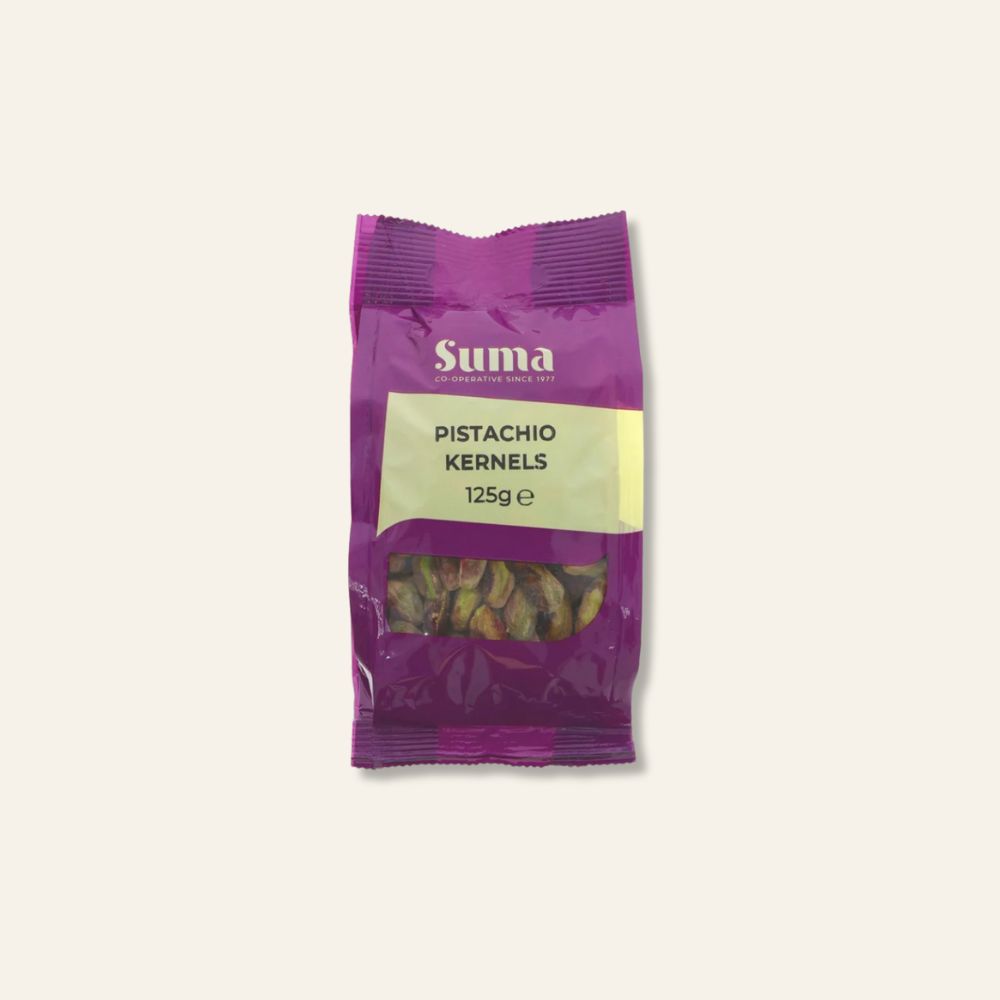 Suma Pistachios, raw shelled 125g
