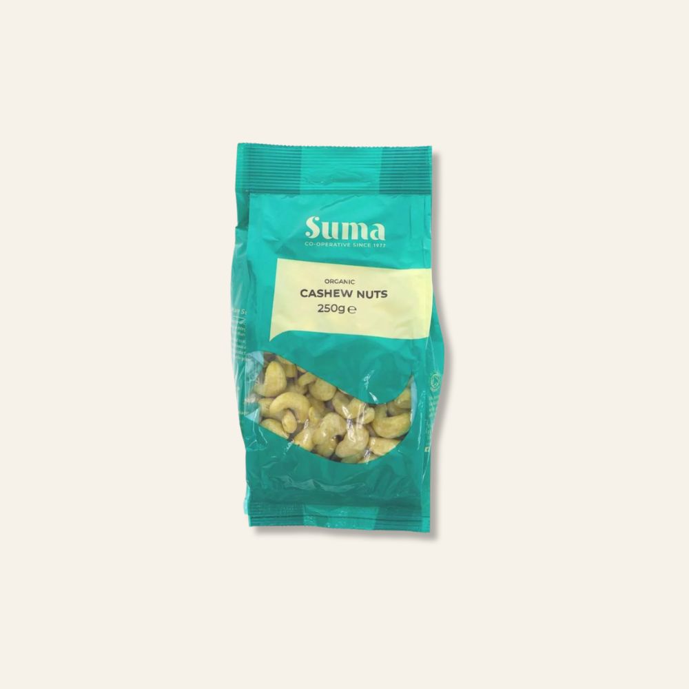 Suma Organic Whole Cashews 250g