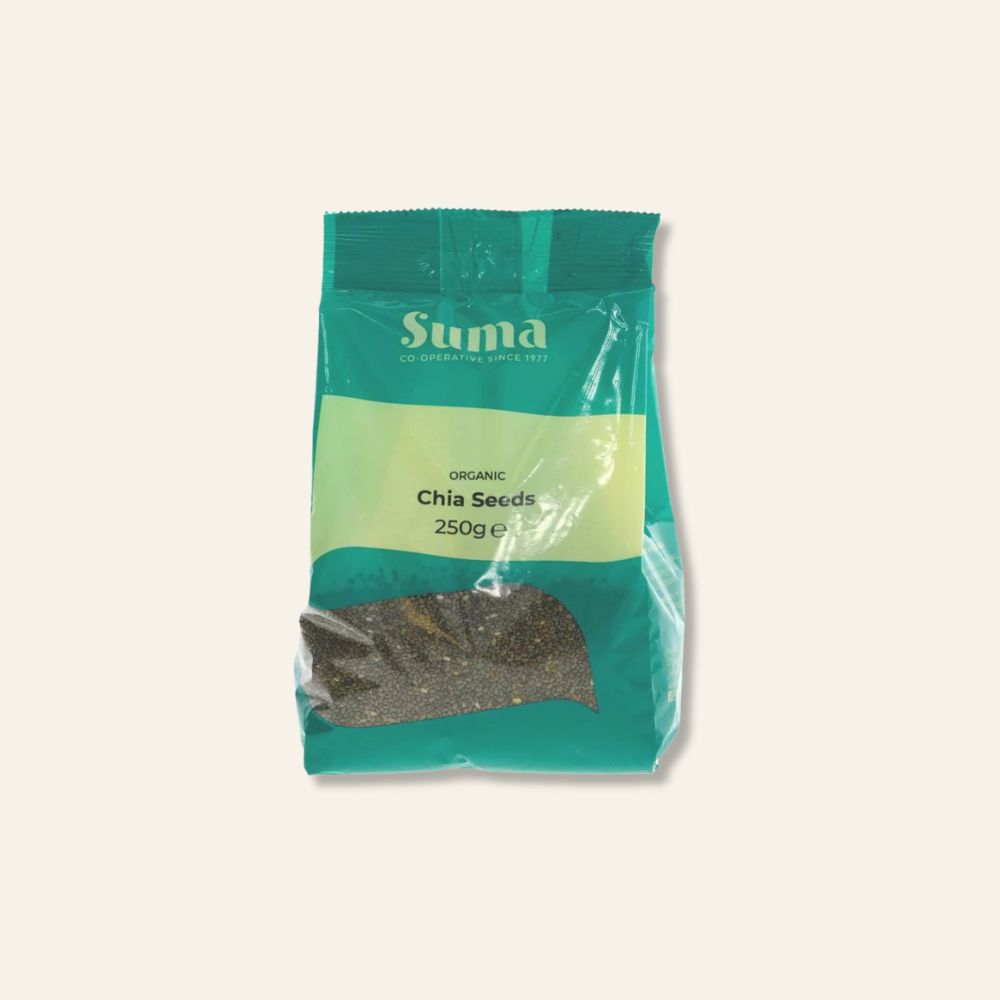 Suma Organic Chia Seeds, Black 250g