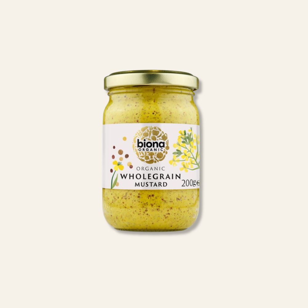Biona Organic Wholegrain Mustard 200g