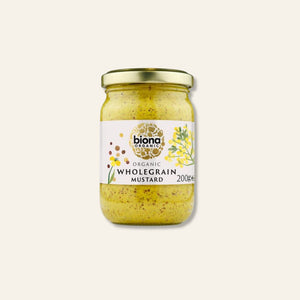 Biona Organic Wholegrain Mustard 200g