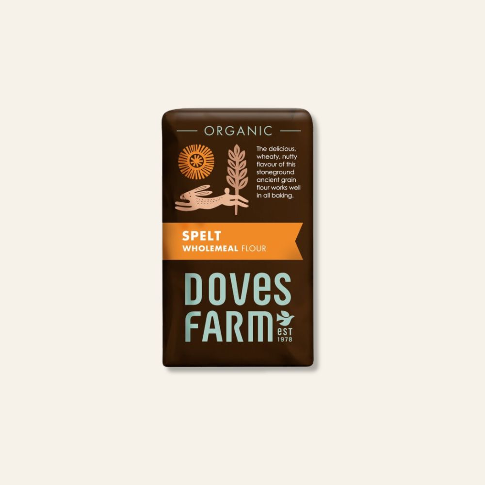 Doves Farm Organic Stoneground Wholemeal Spelt Flour 1kg