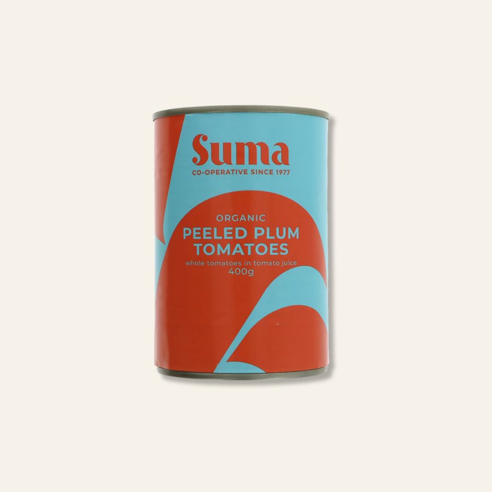 Suma Organic Peeled Plum Tomatoes 400g