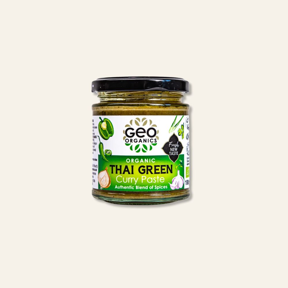 Geo Organics Organic Thai Green Curry Paste 180g