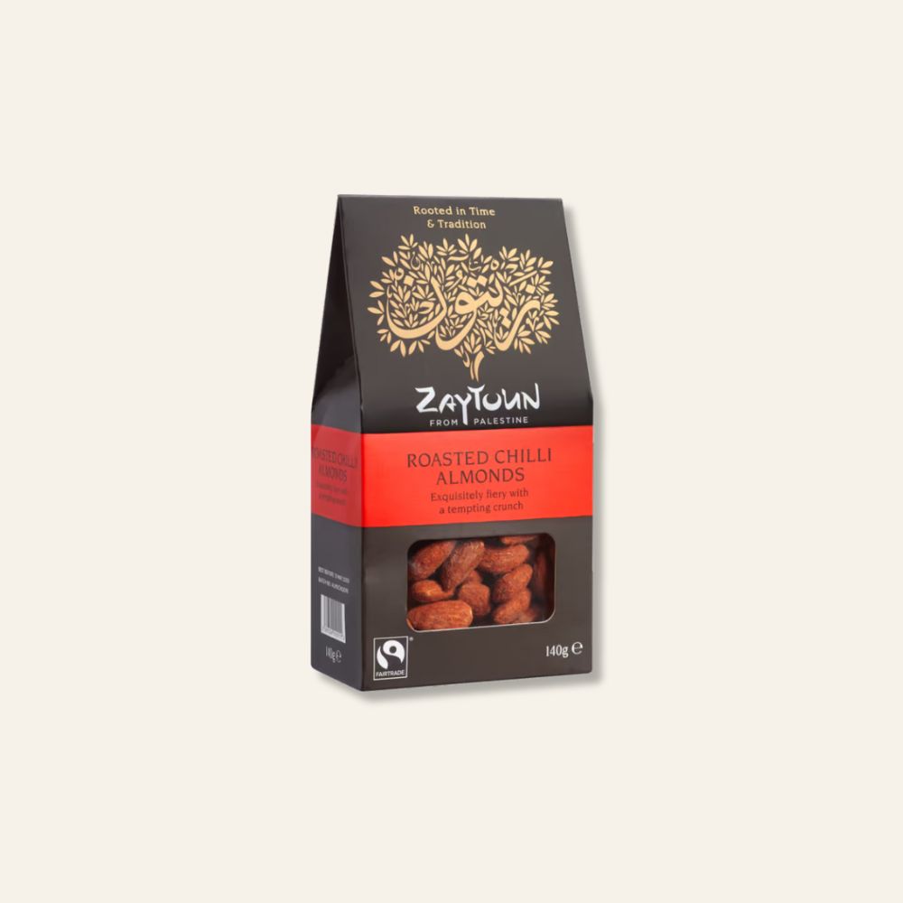 Zaytoun Roasted Chilli Almonds 140g